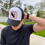 Бейсболка "Freedom. Орел" черно-белая