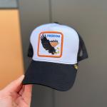 Бейсболка "Freedom. Орел" черно-белая