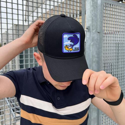 Бейсболка "Road Runner" черная