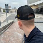 Бейсболка "Road Runner" черная