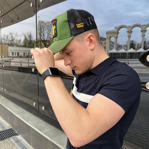 Бейсболка "Daffy" зеленая