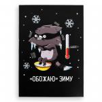 Ежедневник "Обожаю зиму" A5