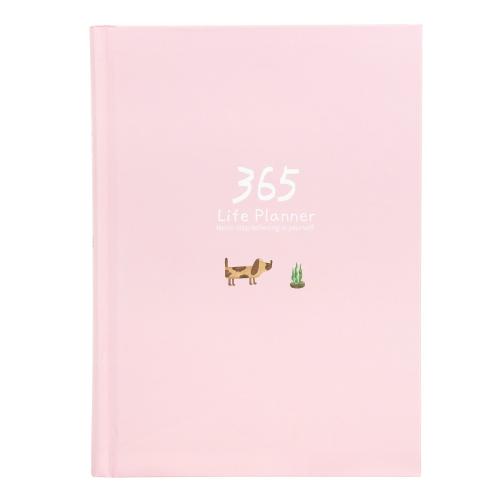 Ежедневник "365" розовый A5