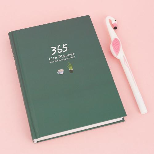 Ежедневник "365" зеленый A5