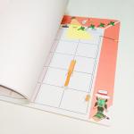 Настольный планер "Month Plan" A4 красный