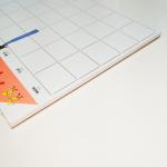 Настольный планер "Month Plan" A4 красный