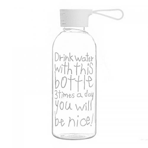 Бутылка Drink Water 560 мл белая