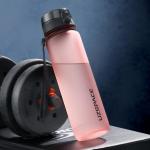 Бутылка Uzspace Colorful Frosted 500 мл светло-розовая