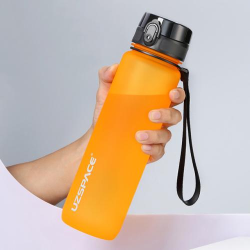 Бутылка Uzspace Colorful Frosted 500 мл оранжевая