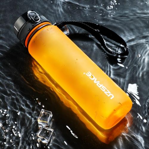 Бутылка Uzspace Colorful Frosted 500 мл оранжевая