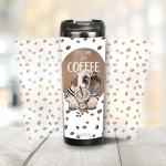 Термокружка "It's time for coffee" 380 мл