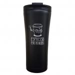 Термокружка с гравировкой Classic "Espresso Patronum" 500 мл черная