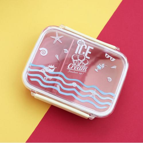 Ланч-бокс Ice-Cream 600 мл розовый