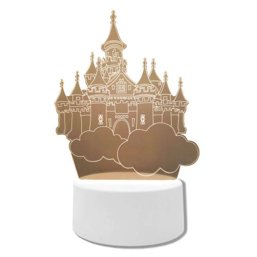 Светильник 3D "Замок"