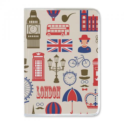 Обложка на паспорт "London"