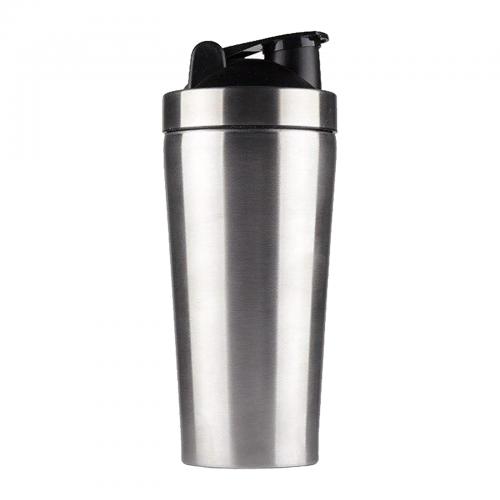 Шейкер стальной 740 мл серебристый