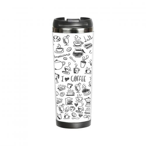 Термокружка "I love Coffee" 380 мл