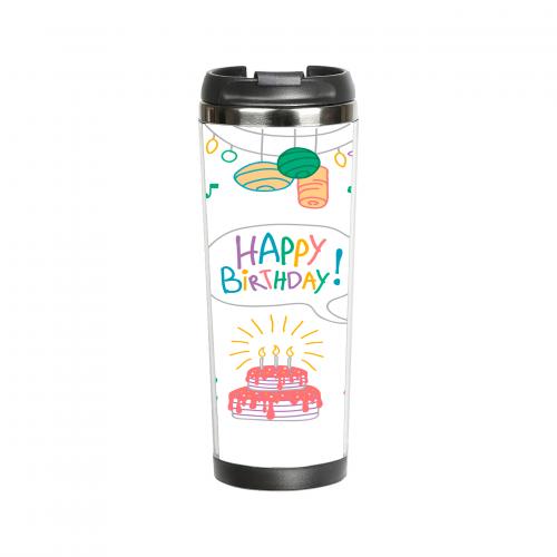 Термокружка "Happy Birthday!" 380 мл