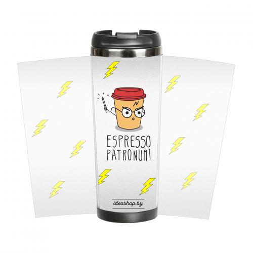 Термокружка "Espresso Patronum!" 380 мл