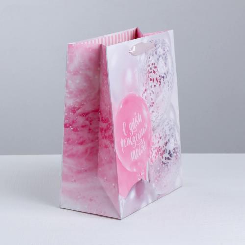 Пакет подарочный ламинированный "Нежные мечты" 31 × 40 × 11,5 см