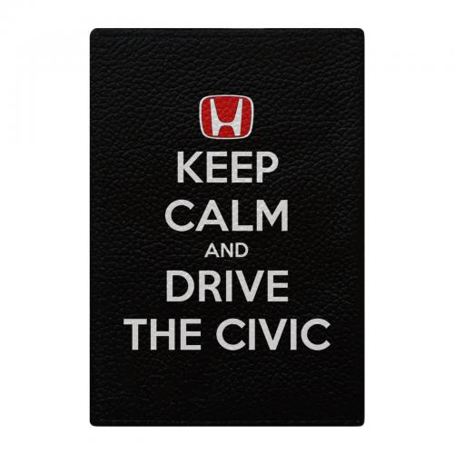 Обложка на паспорт и права "Honda Civic"