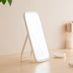 Косметическое зеркало с подсветкой LED Makeup NZ520 белое