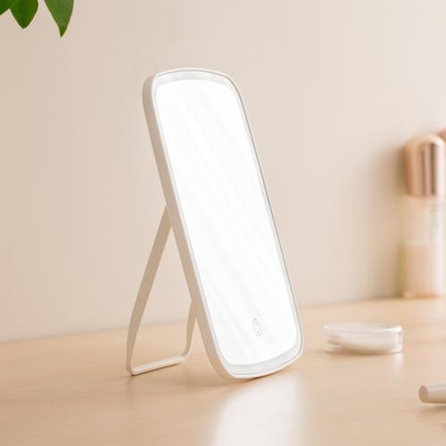 Косметическое зеркало с подсветкой LED Makeup NZ520 белое